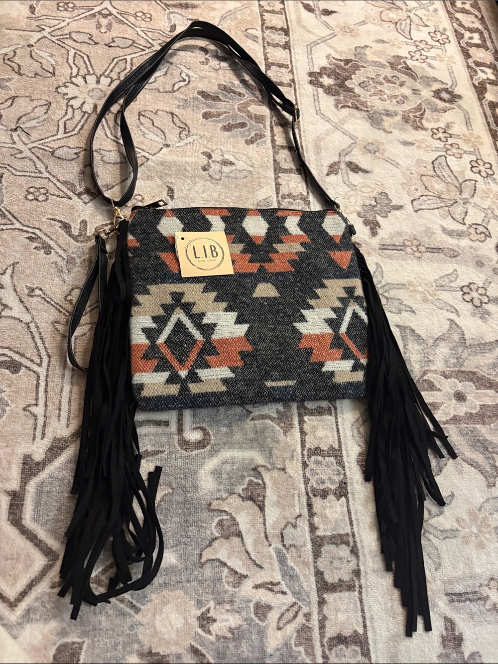 Western fringe purse